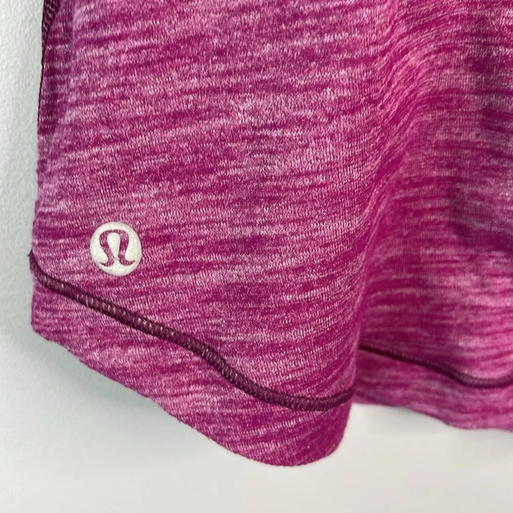 LULULEMON Rush Hour Tank Heathered Chilled Grape  Size 4 - Picture 5 of 9